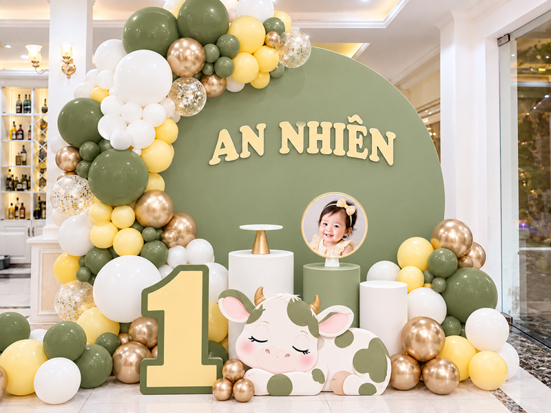Background thôi nôi nên gồm những thành phần nào