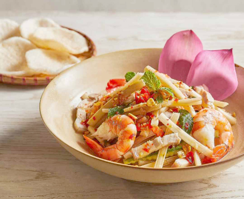 Các món gỏi trong tiệc cưới kích thích vị giác ăn ngon miệng