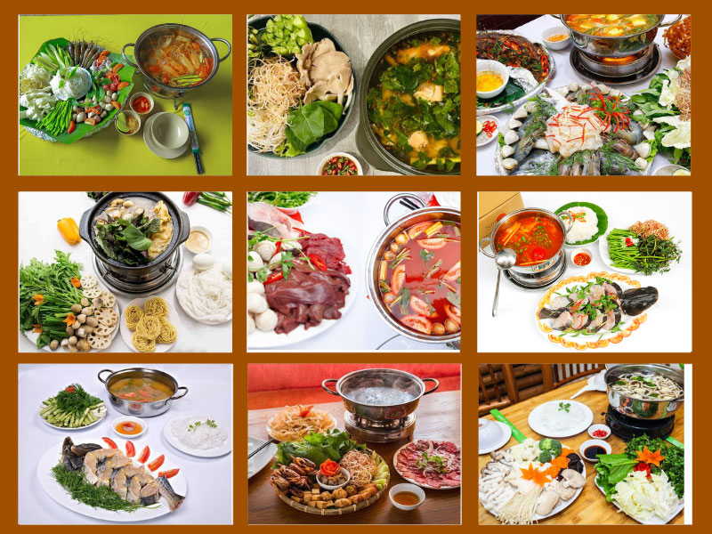 Các món lẩu đãi tiệc ngon