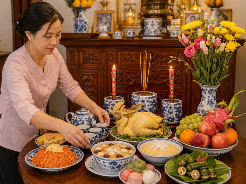 Cách cúng thôi nôi tại nhà theo từng bước