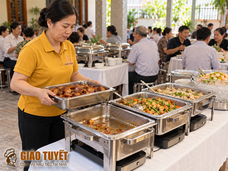 Cách bảo quản thức ăn khi nấu đám giỗ đông người