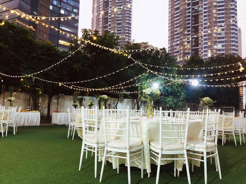 Cho thuê bàn ghế chén dĩa