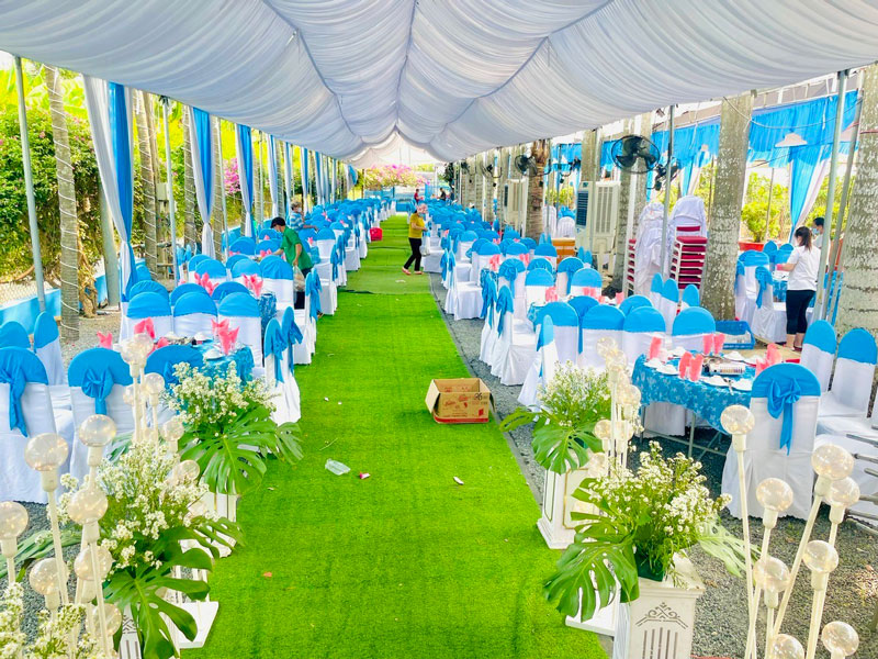 Cho thuê khung rạp giá rẻ