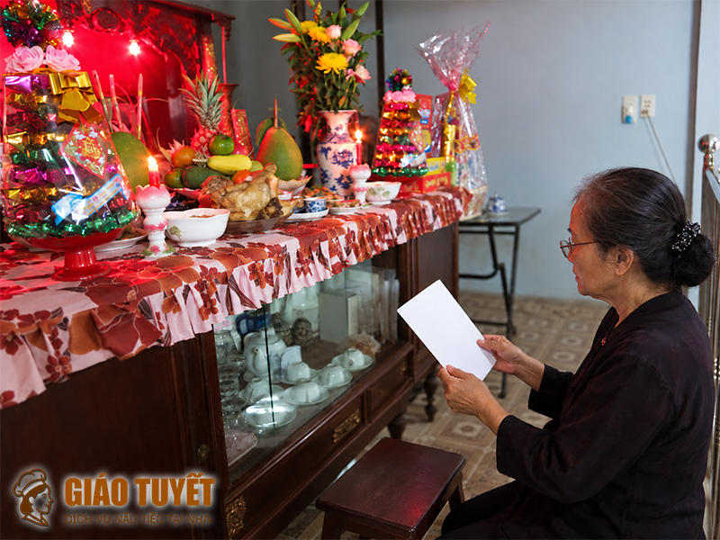 Cách cúng giỗ ông bà tại nhà