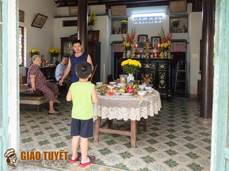 Cách cúng giỗ cha mẹ tại nhà