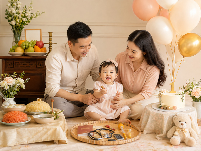 Có cần làm thôi nôi cho bé hay không