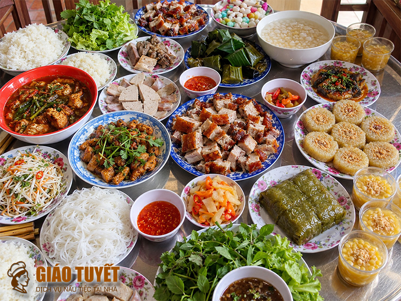 Thực đơn đám giỗ miền Trung gồm những món gì?