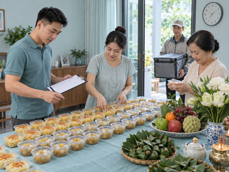 Đặt mâm cúng thôi nôi cần kiểm tra những gì