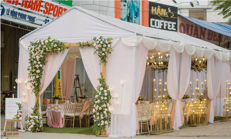 Dịch vụ đặt tiệc cưới tại nhà ở TPHCM