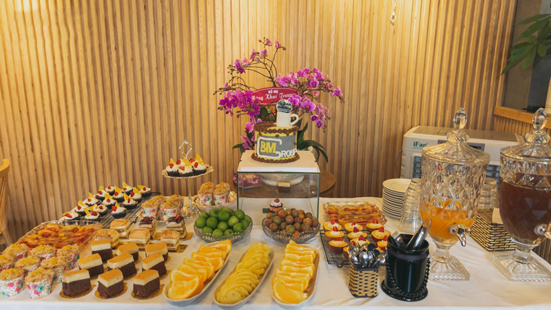 Đặt tiệc tea break