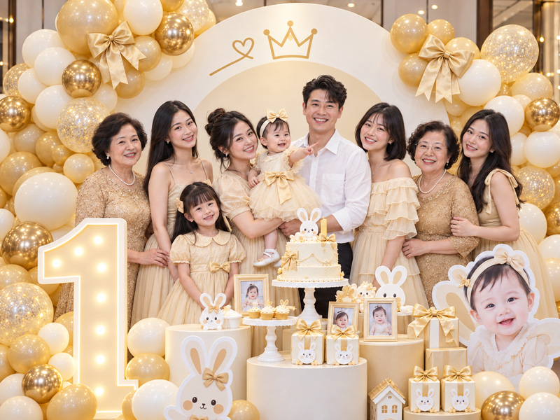 Đi tiệc thôi nôi nên mặc gì