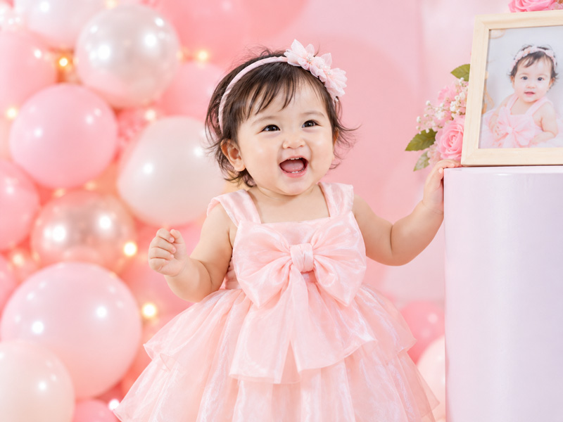 Tự chụp hay thuê dịch vụ chụp hình thôi nôi