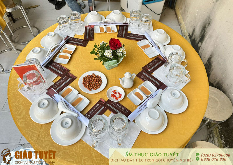 Dịch vụ nấu ắn Giáo tuyết