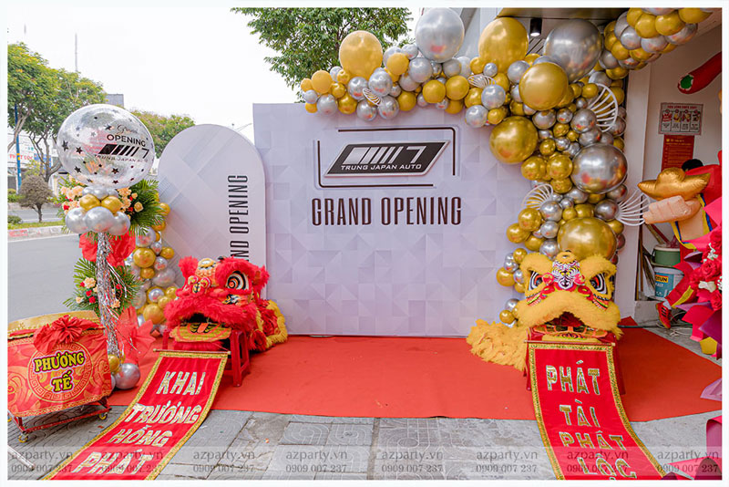 Trang trí tiệc khai trương