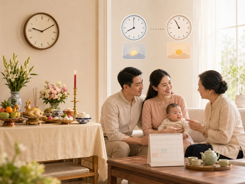 Giờ cúng thôi nôi nên chọn vào thời điểm nào