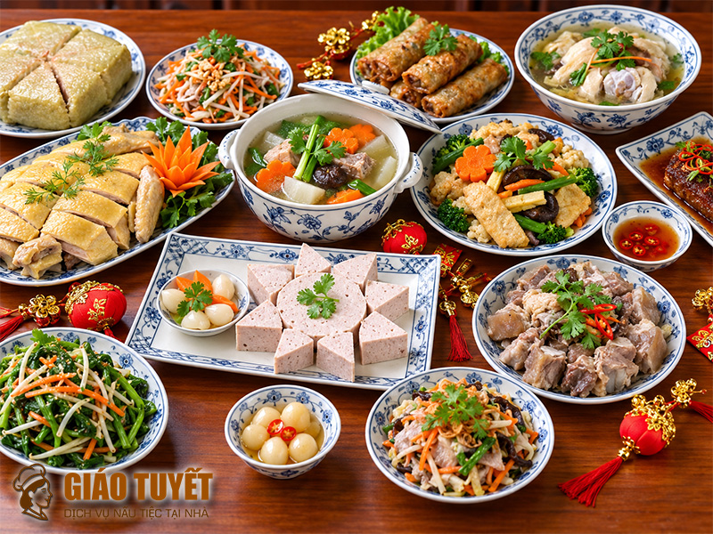 Mâm cỗ giỗ miền Bắc truyền thống gồm những món nào?