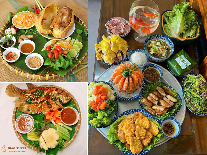 Món ngon đãi tiệc chính