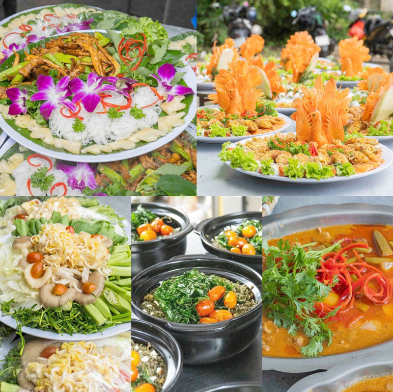 Các món ngon đãi tiệc cưới ngon và hợp khẩu vị mọi vùng miền