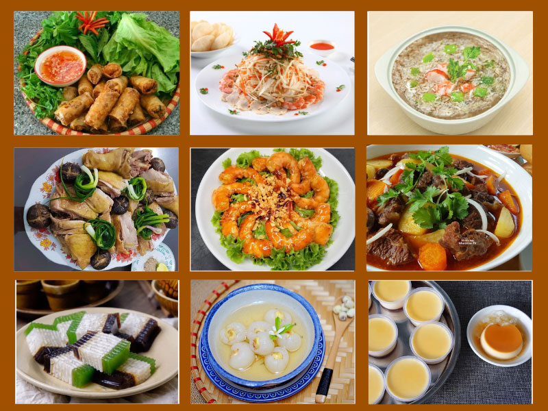 Gợi ý món ngon đãi tiệc thôi nôi