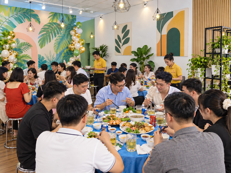 Cách chọn đơn vị nấu tiệc thôi nôi