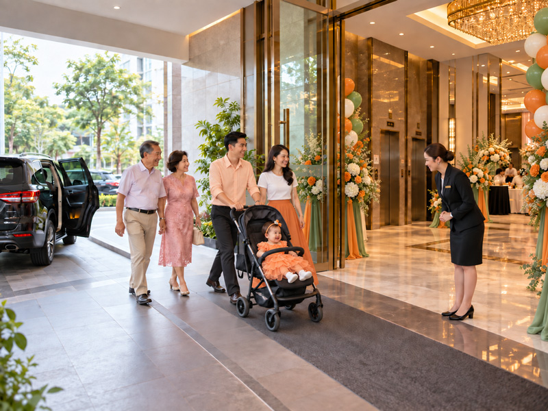 Cách chọn nhà hàng tổ chức tiệc thôi nôi