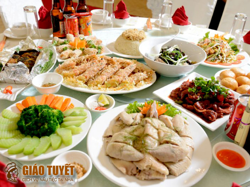 6 thực đơn đám cưới 5 món được đặt tiệc nhiều nhất