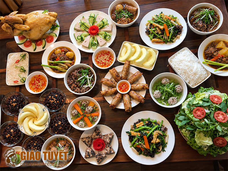 Thực đơn đám giỗ miền Bắc gồm những món gì?