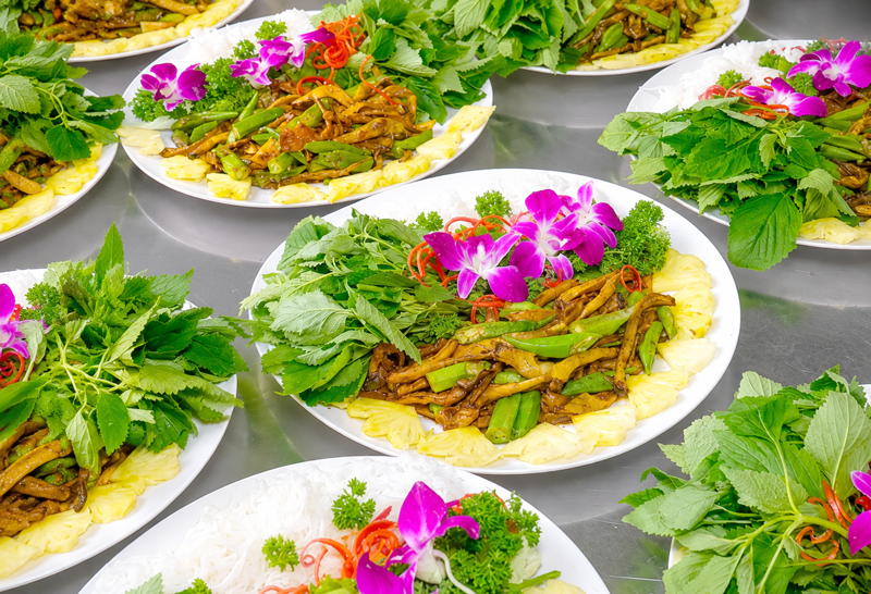 Cách lên thực đơn tiệc chay tại nhà