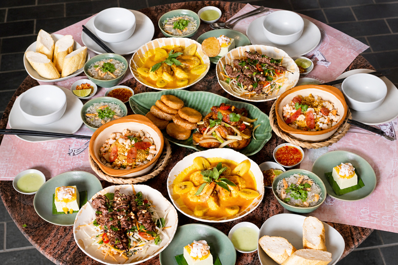 Thực đơn tiệc thôi nôi nên có mấy món