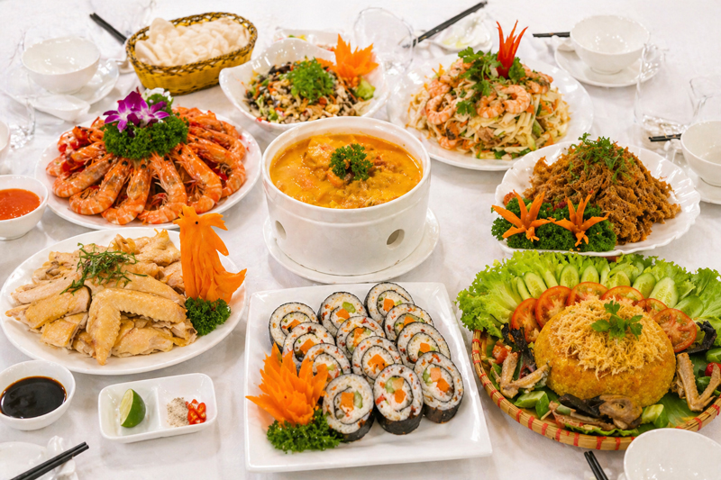 Cách tổ chức tiệc đám hỏi tại nhà ấm cúng