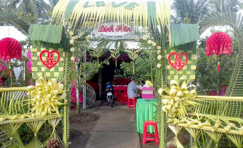 Các cách trang trí đám cưới kiểu xưa truyền thống