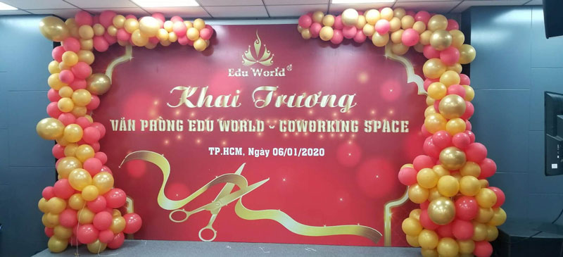 Trang trí tiệc khai trương