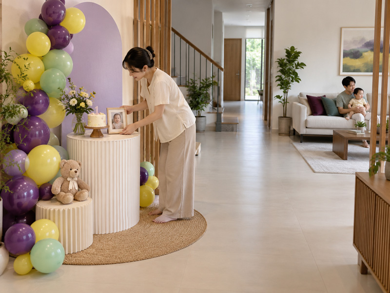 Cách trang trí thôi nôi tại nhà đơn giản và đẹp