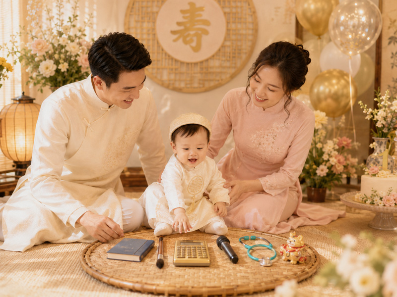Ý nghĩa thôi nôi đối với bé và gia đình