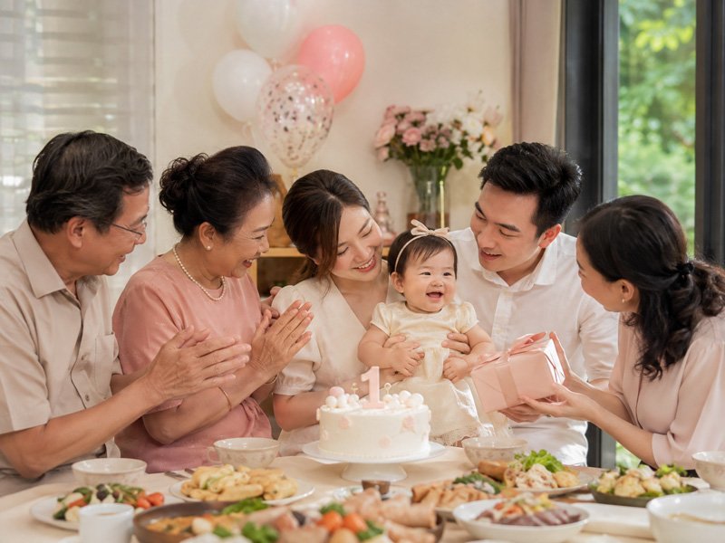 Ý nghĩa tiệc thôi nôi và vai trò khác với lễ cúng