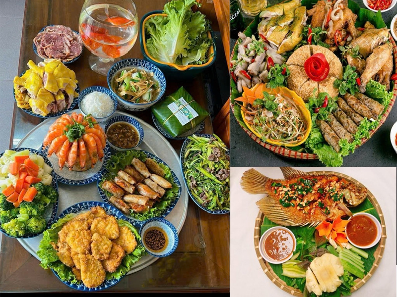 Món ngon đãi tiệc sinh nhật