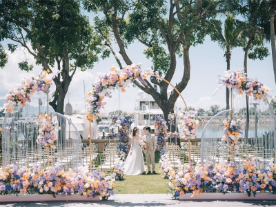 Thumbnail Cách dự toán chi phí tổ chức tiệc cưới ngoài trời không lo phát sinh