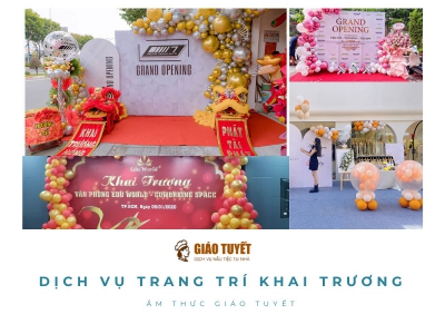 Thumbnail Trang trí tiệc khai trương