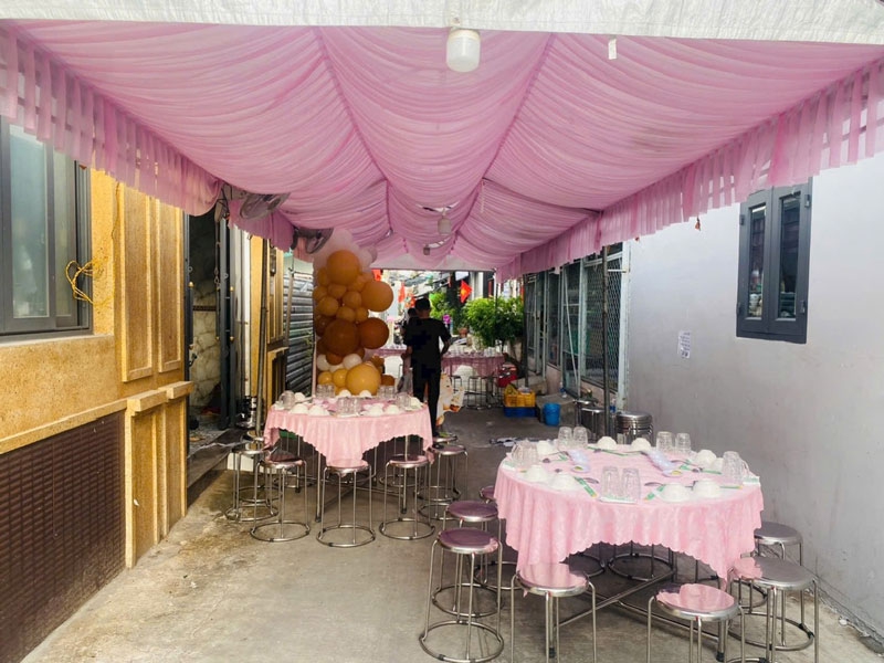 Món ngon đãi tiệc thôi nôi