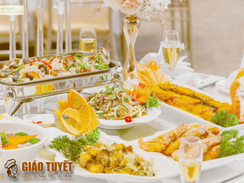 5 thực đơn tiệc cưới 7 món để “ghi điểm” với họ hàng