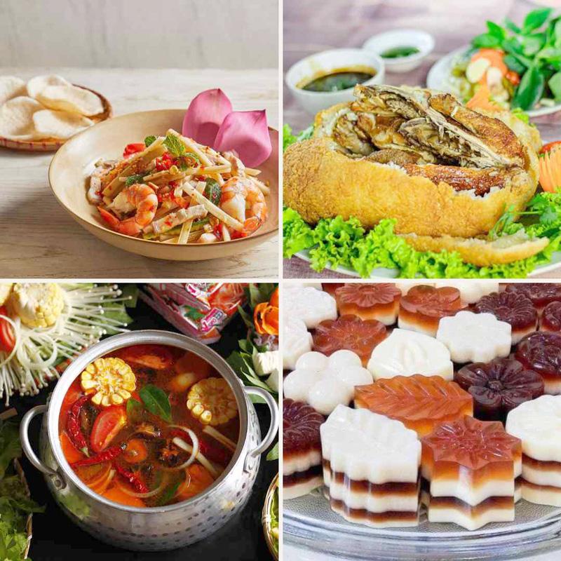 Các món không thể thiếu trong thực đơn đám cưới miền Nam