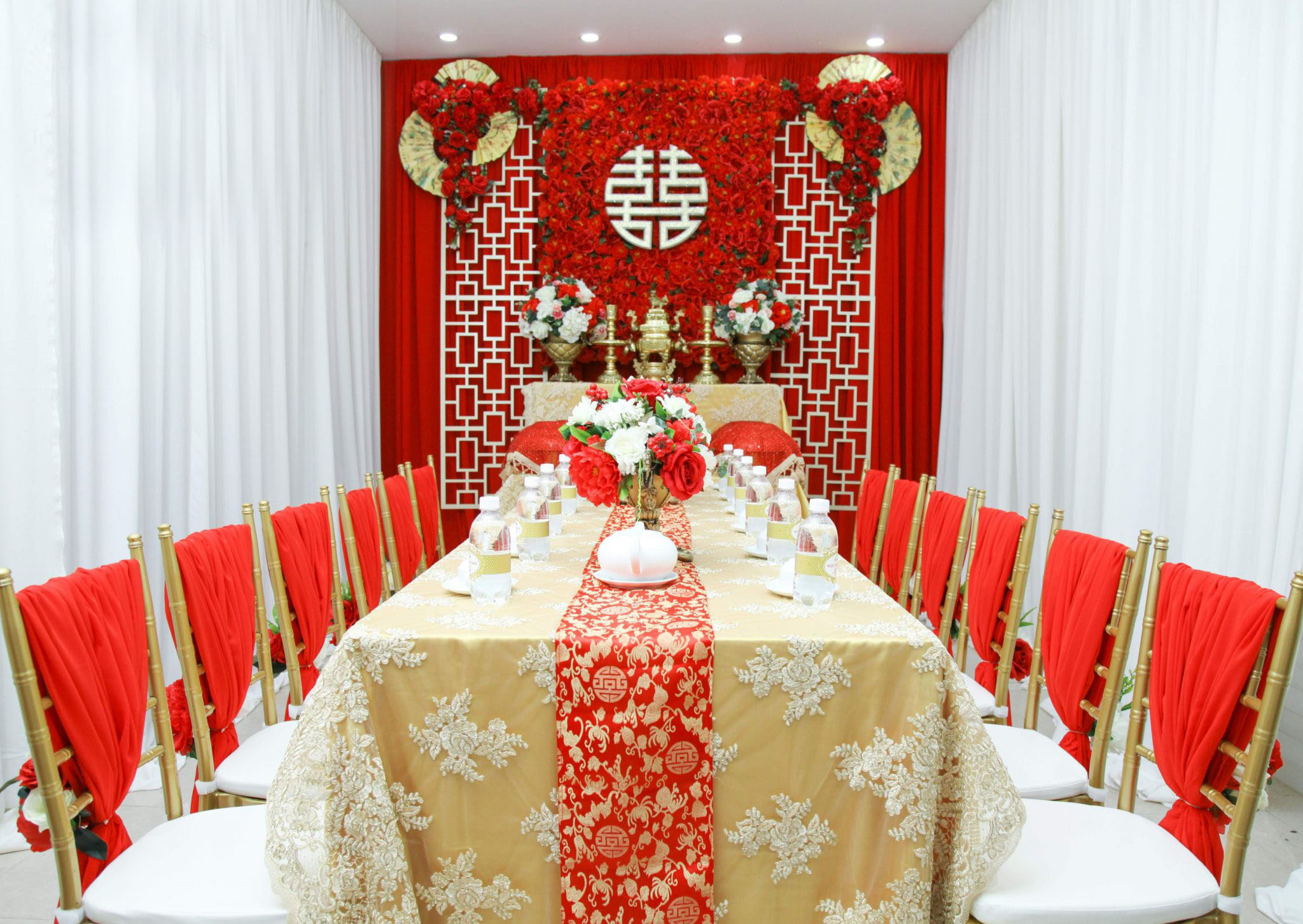 Dịch vụ trang trí gia tiên đám cưới trọn gói theo yêu cầu