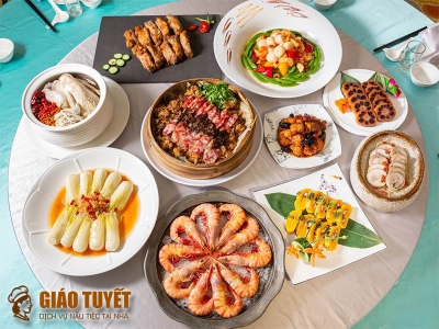 Thumbnail Những món tạo điểm nhấn giúp thực đơn đám cưới sang trọng