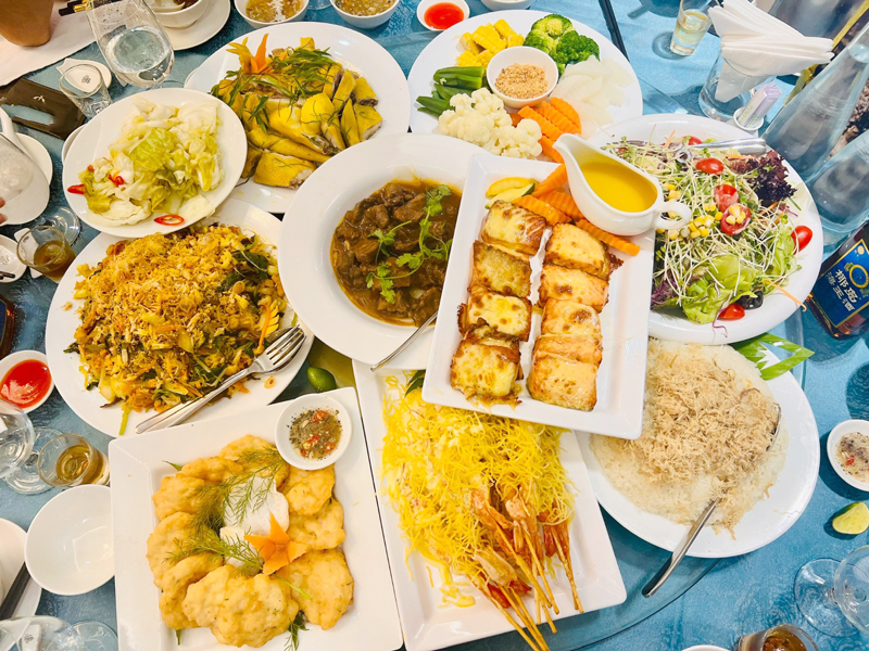 Quy trình nấu tiệc cưới cho nhiều mâm