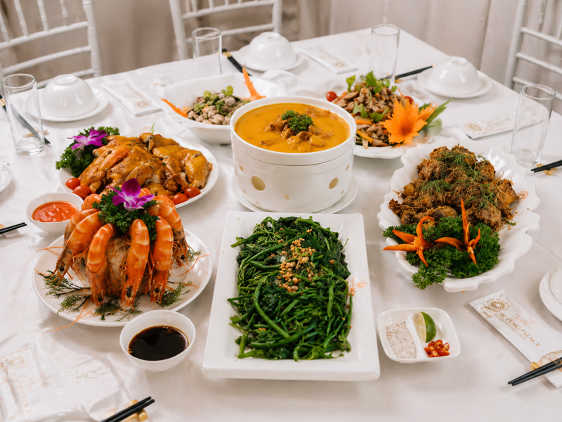 Cách tổ chức tiệc đám hỏi tại nhà ấm cúng