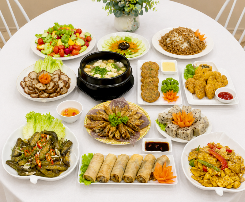 Kinh nghiệm đặt tiệc chay tại nhà