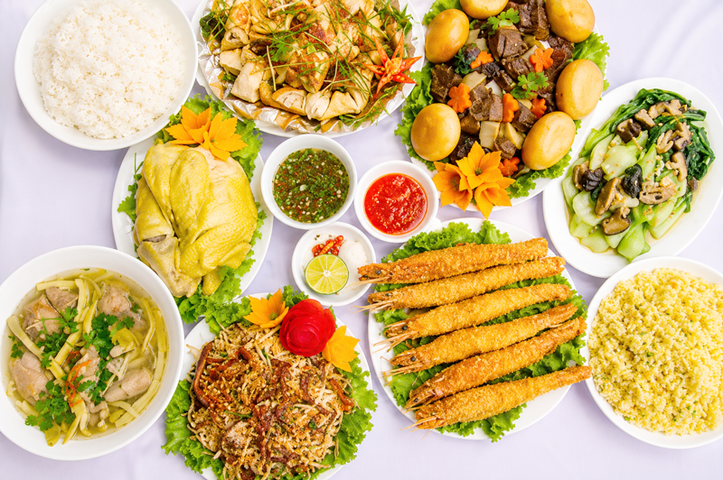 Cách lên thực đơn tiệc tất niên tại nhà