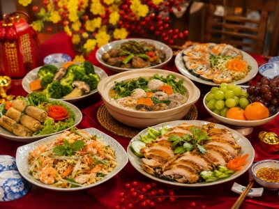 Thumbnail Phương pháp lên thực đơn tiệc tất niên tại nhà cân đối