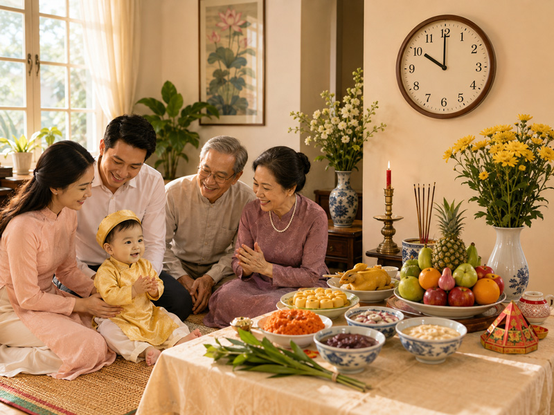 Giờ cúng thôi nôi nên chọn vào thời điểm nào