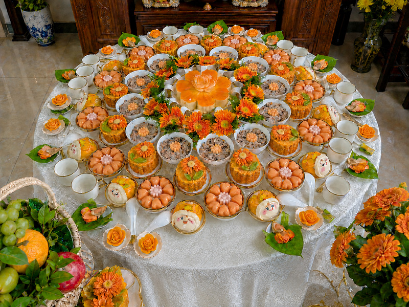 Bàn cúng thôi nôi nên bố trí như thế nào